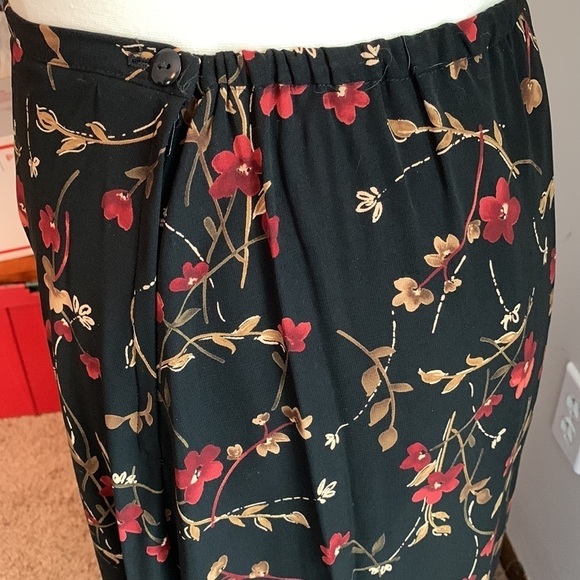 First Option Maxi skirt polyester beautiful fabric great career or night out - Picture 2 of 6
